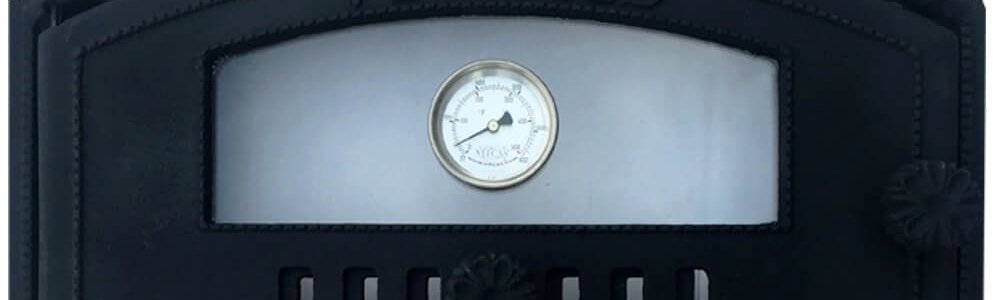 Herdtür verhindert Wärmeverluste vom Herd