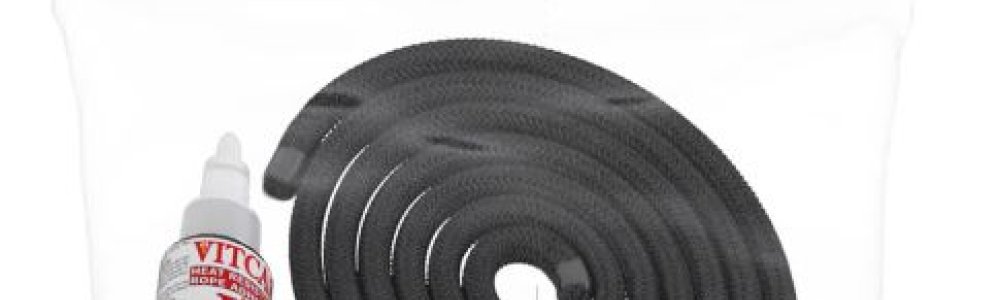 Replacing the fireplace door seal is not difficult